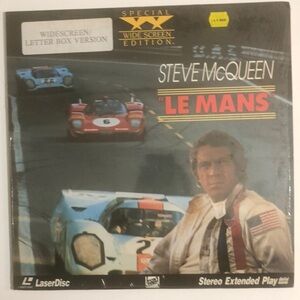 “LE MANS STARING STEVE McQueen
WIDE SCREEN EDITION.